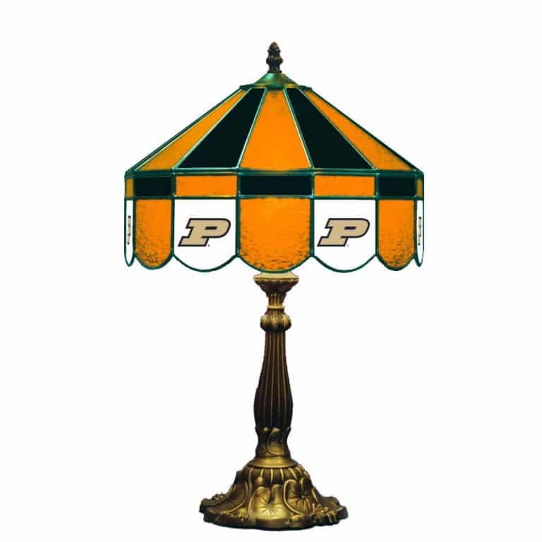 Purdue Boilermakers Stained Glass Table Lamp | moneymachines.com