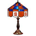 Syracuse Orange Stained Glass Table Lamp
