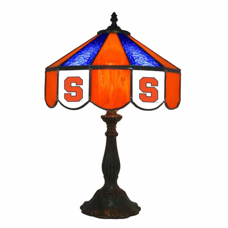 Syracuse Orange Stained Glass Table Lamp | moneymachines.com