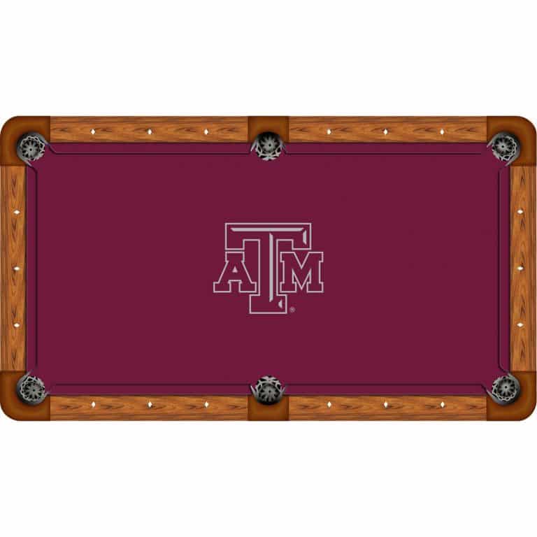 Texas A&M Aggies Billiard Table Cloth | moneymachines.com