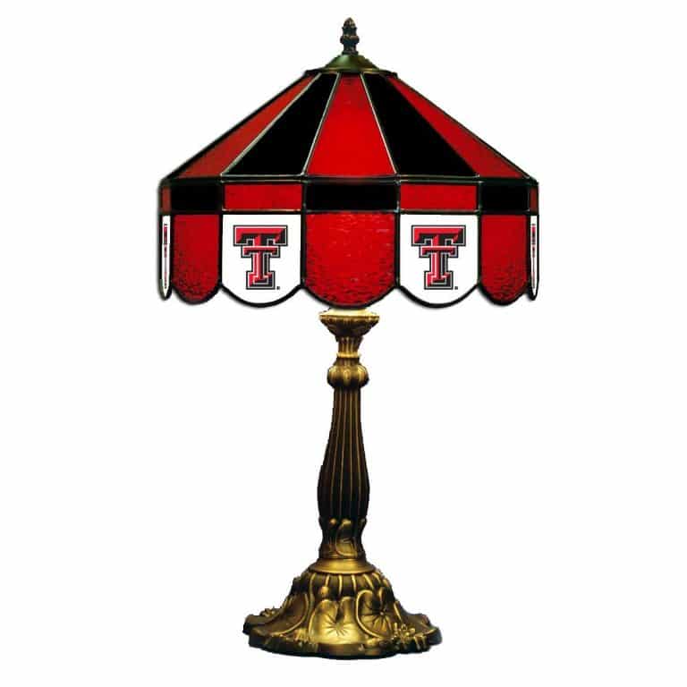 Texas Tech Red Raiders Stained Glass Table Lamp | moneymachines.com