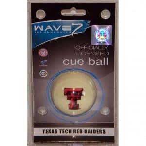 Texas Tech Red Raiders Billiard Cue Ball | moneymachines.com
