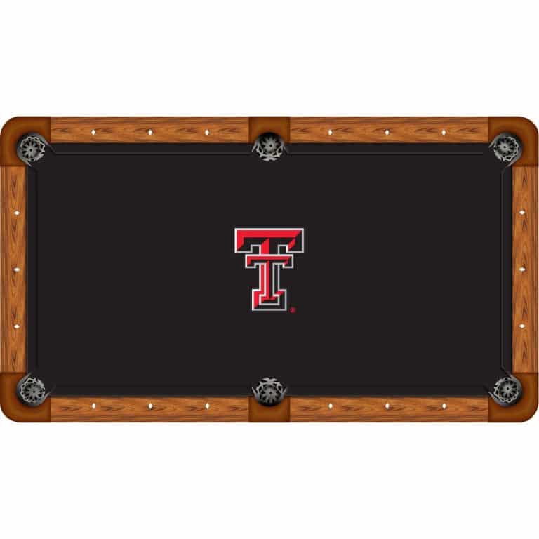 Texas Tech Billiard Table Cloth | moneymachines.com