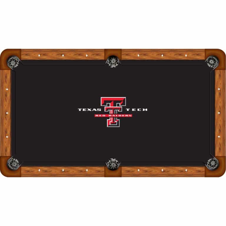 Texas Tech Billiard Table Cloth | moneymachines.com