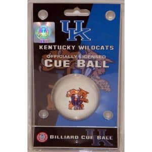 Kentucky Wildcats Billiard Cue Ball | moneymachines.com