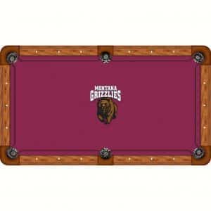 Montana Grizzlies Billiard Table Cloth | moneymachines.com