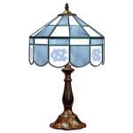 North Carolina Tar Heels Stained Glass Table Lamp