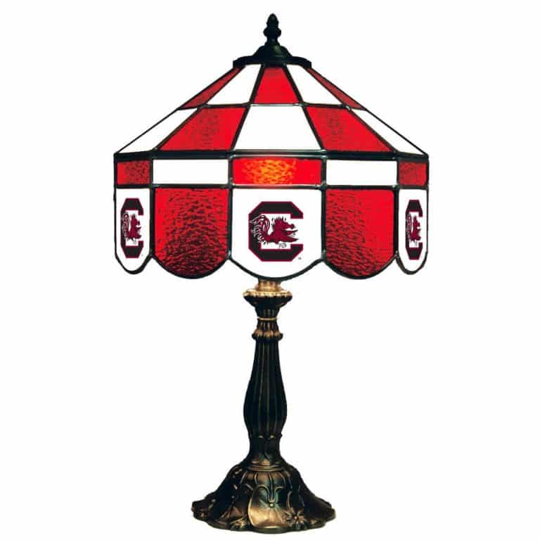 South Carolina Gamecocks Stained Glass Table Lamp | moneymachines.com