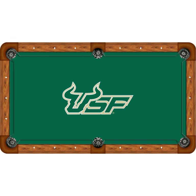 South Florida Bulls Billiard Table Cloth | moneymachines.com