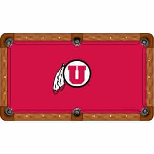 Utah Utes Billiard Table Cloth | moneymachines.com