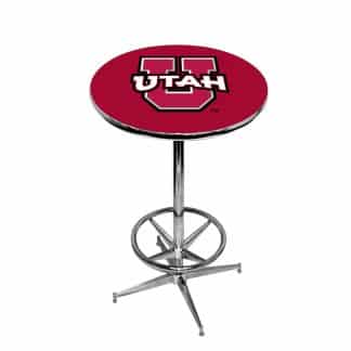 Utah Utes College Logo Pub Table | moneymachines.com