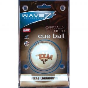 Texas Longhorns Billiard Cue Ball | moneymachines.com