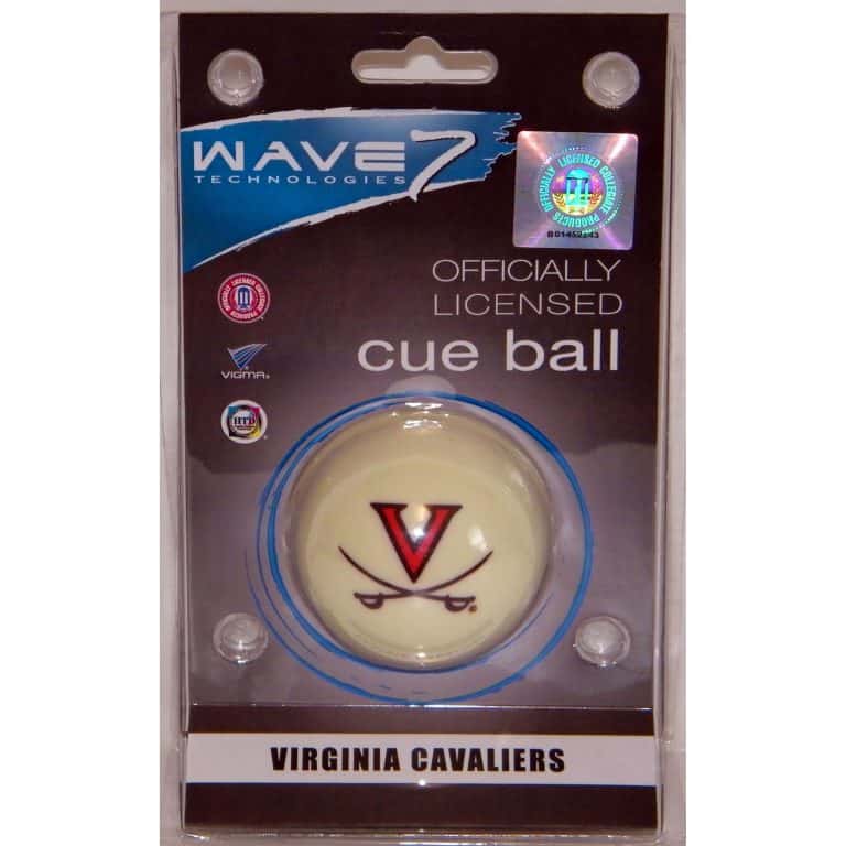 Virginia Cavaliers Billiard Cue Ball | moneymachines.com