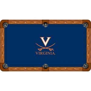 Virginia Cavaliers Billiard Table Cloth | moneymachines.com