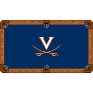 Virginia Cavaliers Billiard Table Cloth | moneymachines.com