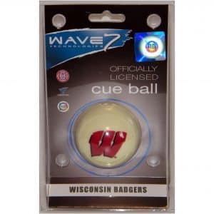 Wisconsin Badgers Billiard Cue Ball | moneymachines.com