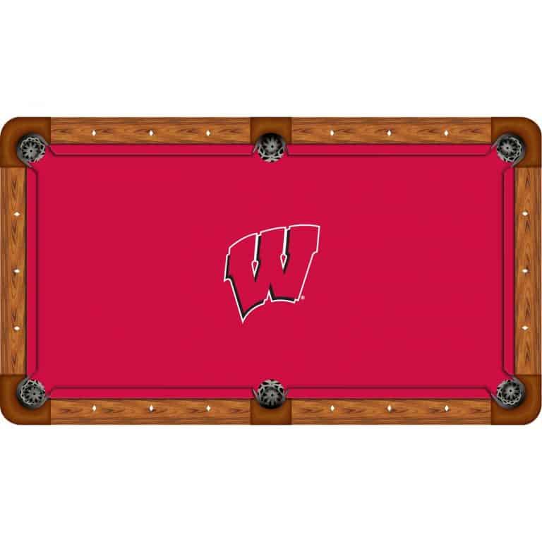 Wisconsin Badgers Billiard Table Cloth | moneymachines.com