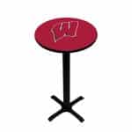 Wisconsin Badgers College Pub Table