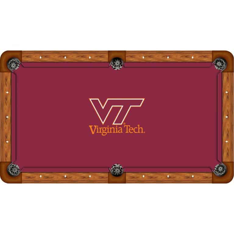 Virginia Tech Hokies Billiard Table Cloth | moneymachines.com