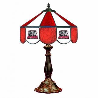 Alabama Crimson Tide Stained Glass Table Lamp | moneymachines.com