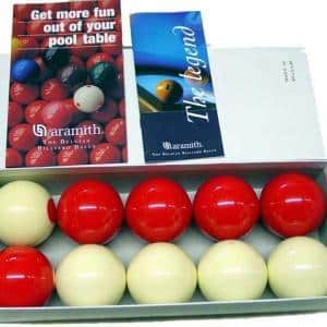 Aramith Beigian 2 1/8″ Bumper Pool Ball Set | moneymachines.com