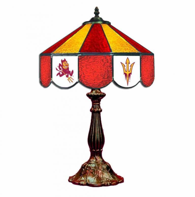 Arizona State Sun Devils Stained Glass Table Lamp | moneymachines.com