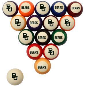 Baylor Bears Billiard Ball Set | moneymachines.com