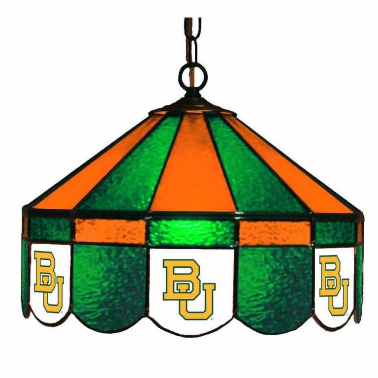 Baylor Bears Stained Glass Swag Hanging Lamp | moneymachines.com