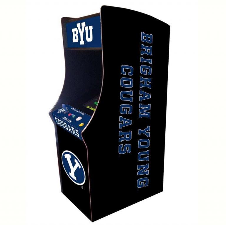 Brigham Young Cougars Arcade Multi-Game Machine | moneymachines.com