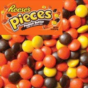 Case Of Hersheys Reeses Pieces Candy | moneymachines.com