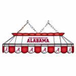Alabama Crimson Tide MVP 40" Tiffany Stained Glass Pool Table Lamp