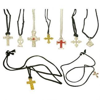 Cross Necklaces Collection in 1.1 Inch Capsules | moneymachines.com