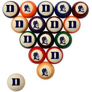 Duke Blue Devils Billiard Ball Set | moneymachines.com
