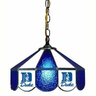 Duke Blue Devils Stained Glass Swag Hanging Lamp | moneymachines.com