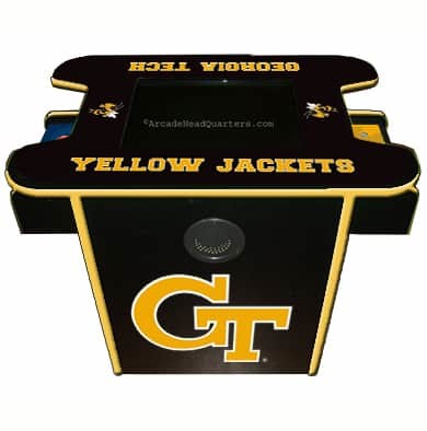 Georgia Tech Yellow Jackets Arcade Multi-Game Machine | moneymachines.com