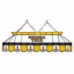 Georgia Tech Yellow Jackets MVP 40" Tiffany Stained Glass Pool Table Lamp