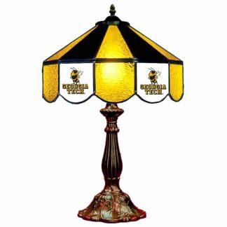 Georgia Tech Yellow Jackets Stained Glass Table Lamp | moneymachines.com