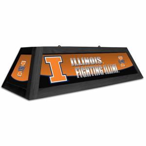 Illinois Fighting Illini Spirit Billiard Table Lamp | moneymachines.com