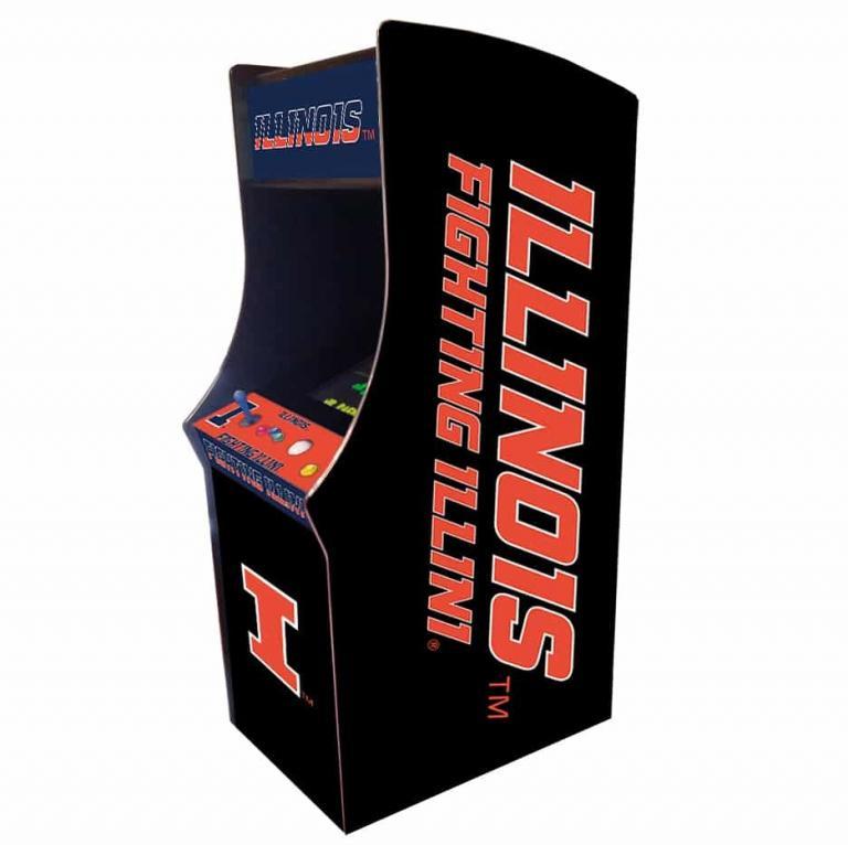 Illinois Illini Arcade Multi-Game Machine | moneymachines.com