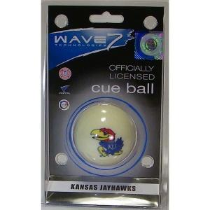Kansas Jayhawks Billiard Cue Ball | moneymachines.com