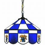 Kentucky Wildcats College NCAA Stained Glass Swag Hanging Lamp
