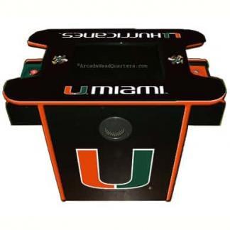 Miami Hurricanes Arcade Multi-Game Machine | moneymachines.com