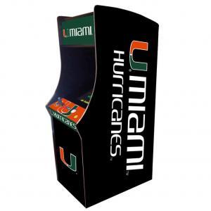 Miami Hurricanes Arcade Multi-Game Machine | moneymachines.com