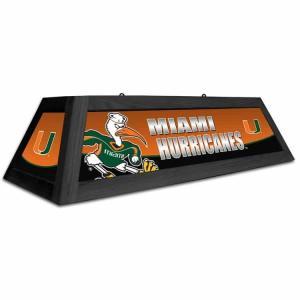 Miami Hurricanes Spirit Billiard Table Lamp | moneymachines.com