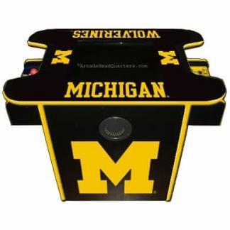 Michigan Wolverines Arcade Multi-Game Machine | moneymachines.com