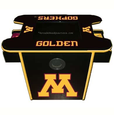 Minnesota Golden Gophers Arcade Multi-Game Machine | moneymachines.com