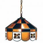 Mizzou Tigers College NCAA Stained Glass Swag Hanging Lamp