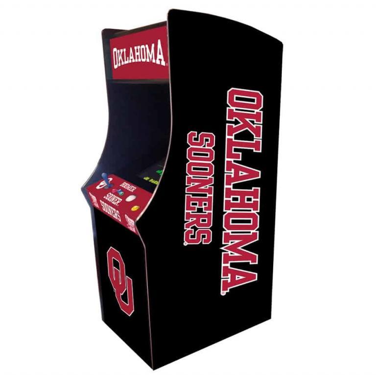 Oklahoma Sooners Arcade Multi-Game Machine | moneymachines.com