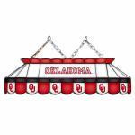 Oklahoma Sooners MVP 40" Tiffany Stained Glass Pool Table Lamp