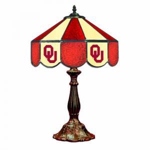 Oklahoma Sooners Stained Glass Table Lamp | moneymachines.com
